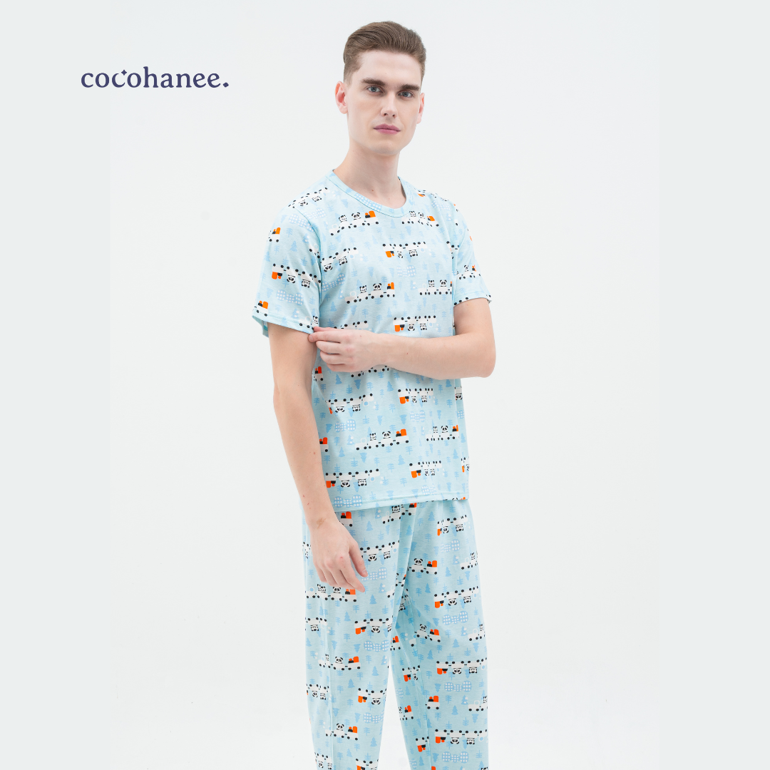 Cocohanee - Animal Train Adult Cozy Pajamas - Piyama Tidur Dewasa