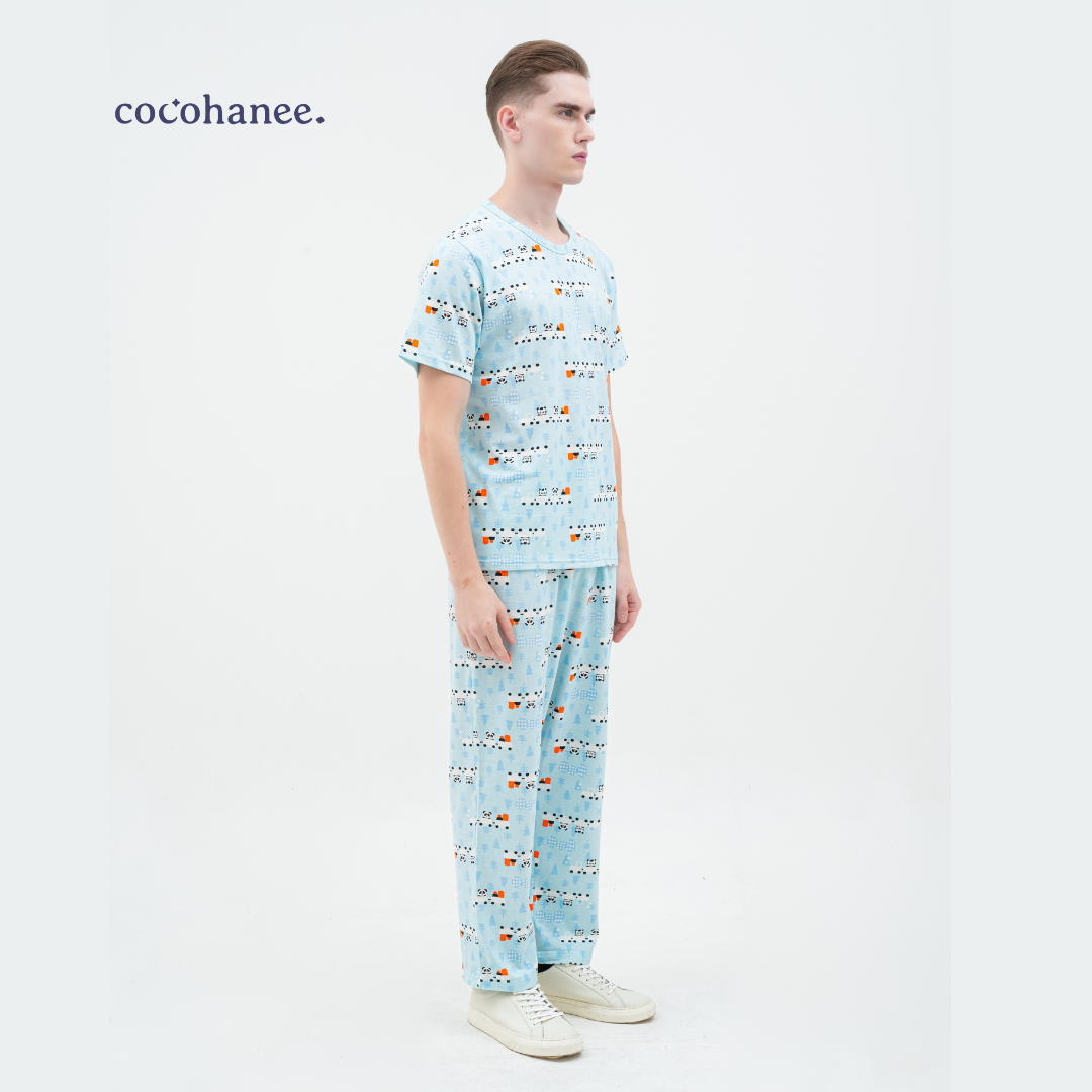Cocohanee - Animal Train Adult Cozy Pajamas - Piyama Tidur Dewasa
