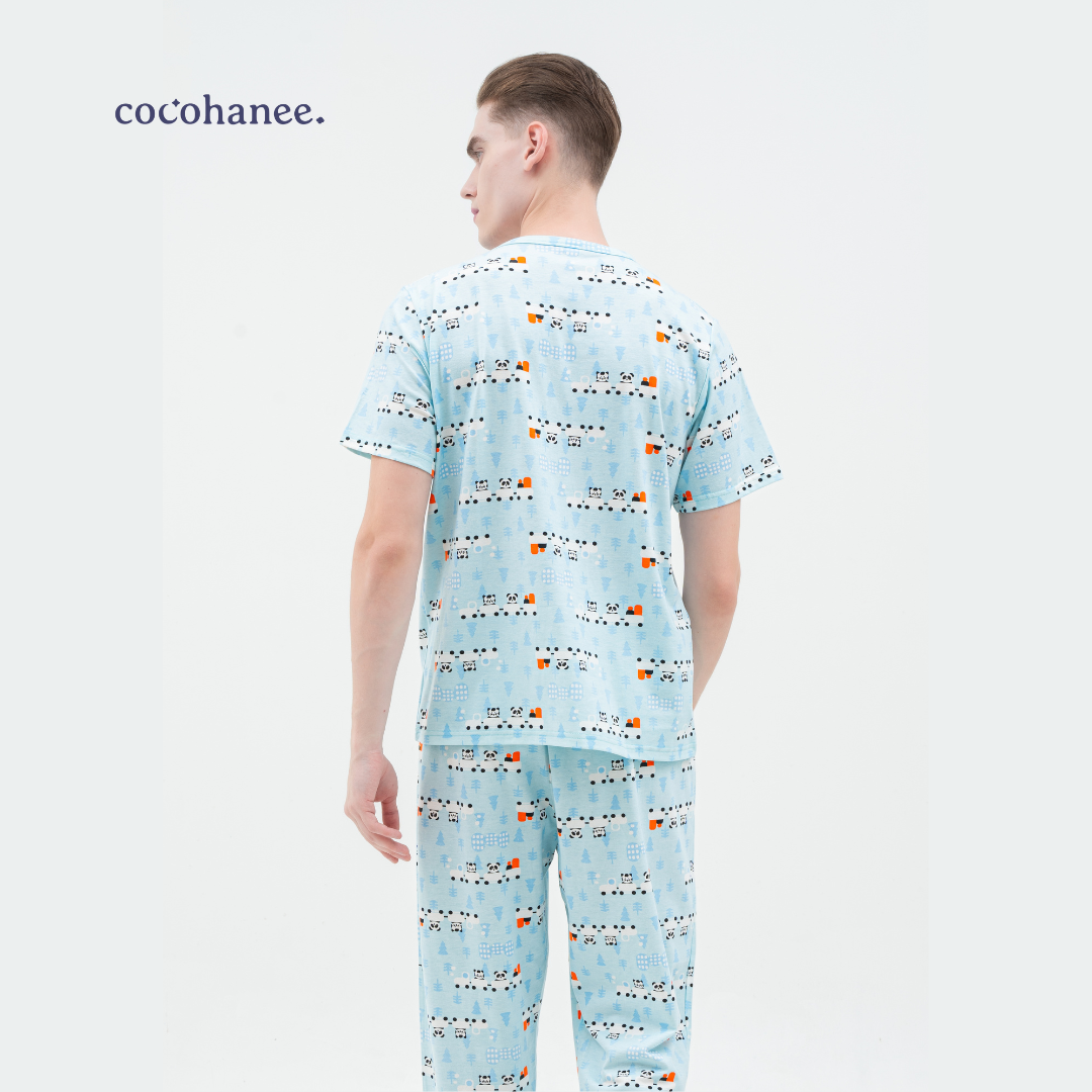 Cocohanee - Animal Train Adult Cozy Pajamas - Piyama Tidur Dewasa