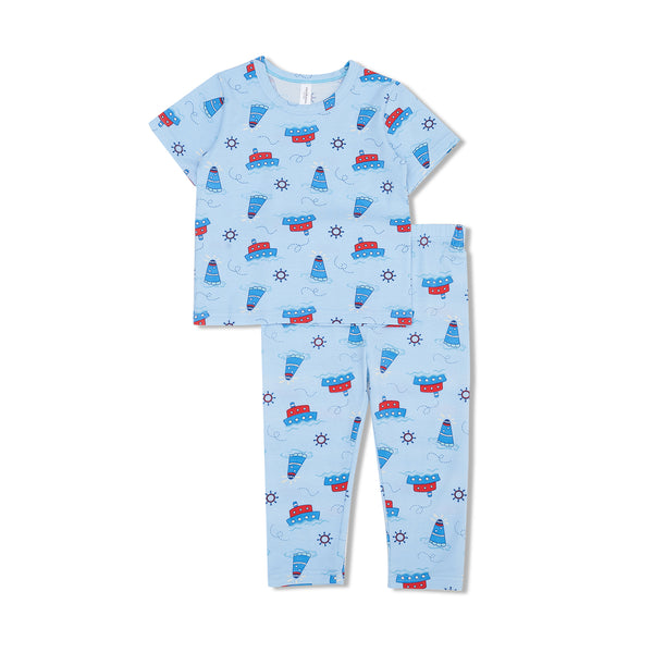 Cocohanee - Sailing Day Cozy Pajamas - Piyama Tidur Anak