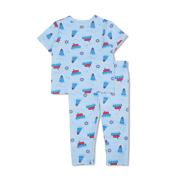 Cocohanee - Sailing Day Cozy Pajamas - Piyama Tidur Anak