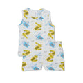 Cocohanee - Croco Sleeveless Set - Setelan Anak Tanpa Lengan