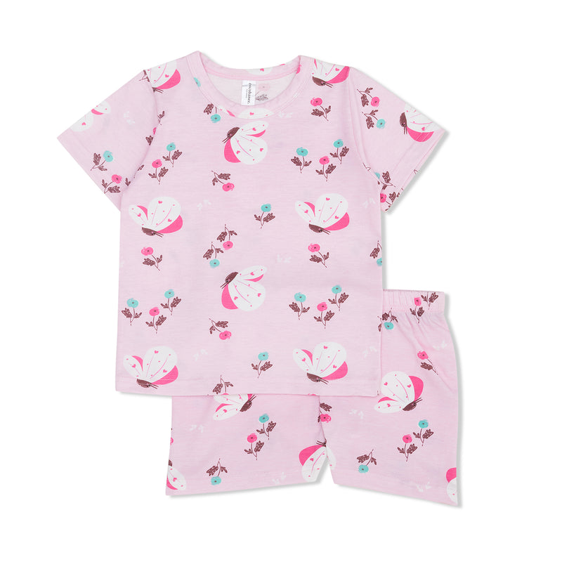 Cocohanee - Butterflies Adult Short Pajamas - Piyama Tidur Dewasa