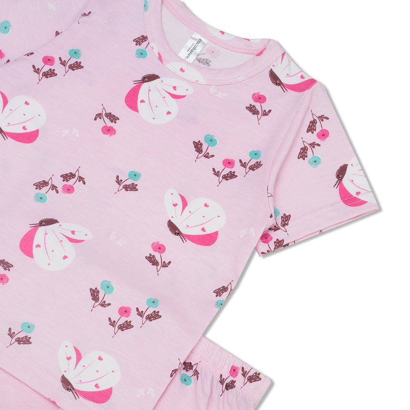 Cocohanee - Butterflies Adult Short Pajamas - Piyama Tidur Dewasa