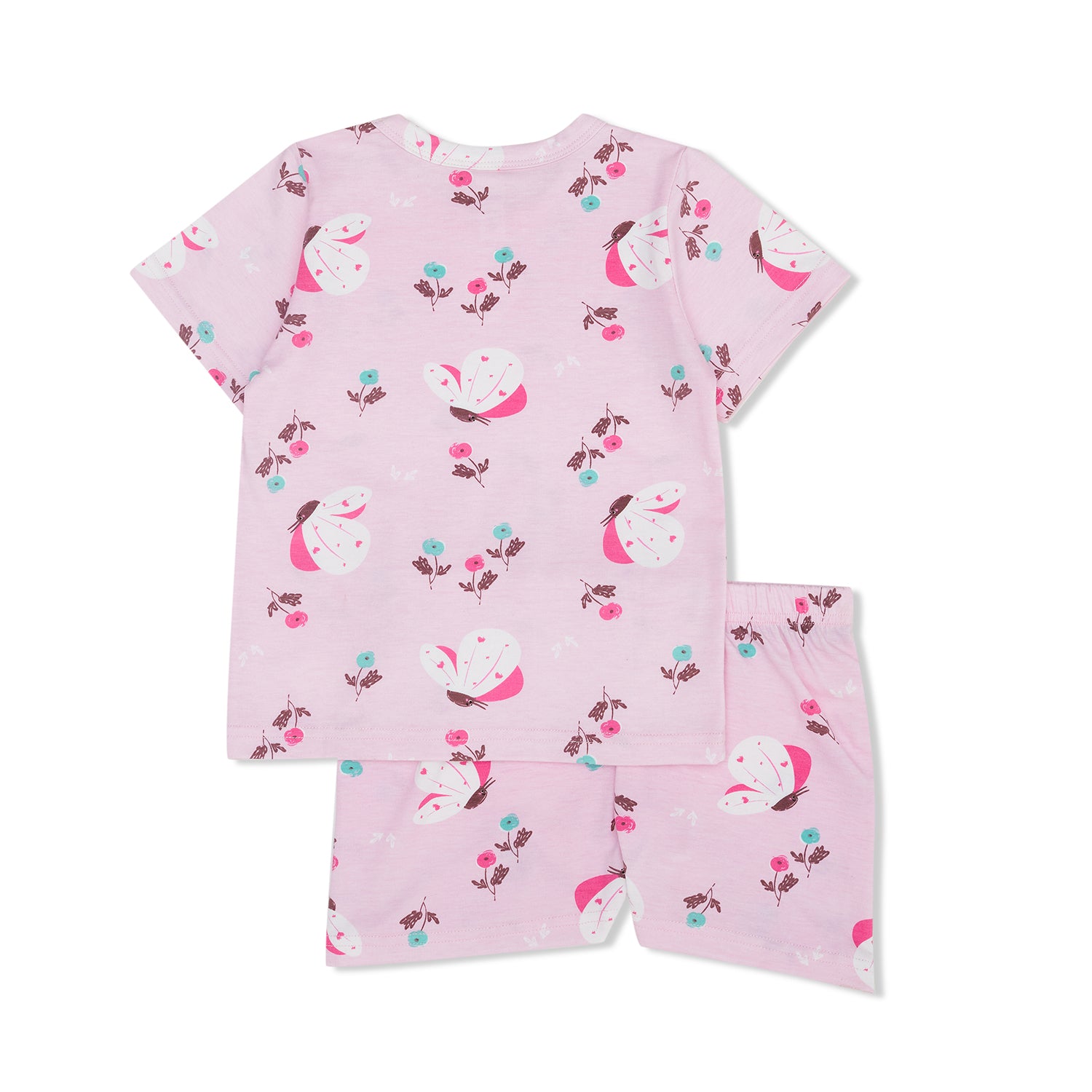 Cocohanee - Butterflies Adult Short Pajamas - Piyama Tidur Dewasa