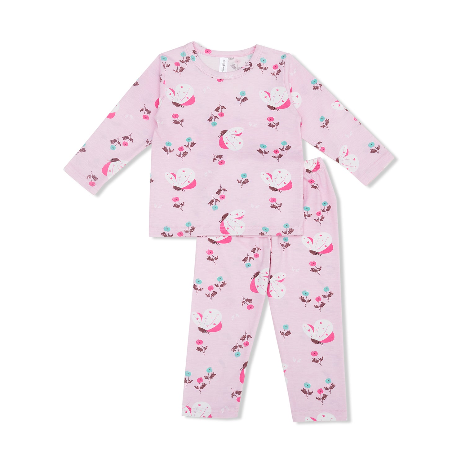 Cocohanee - Butterflies Adult Long Pajamas - Piyama Tidur Dewasa
