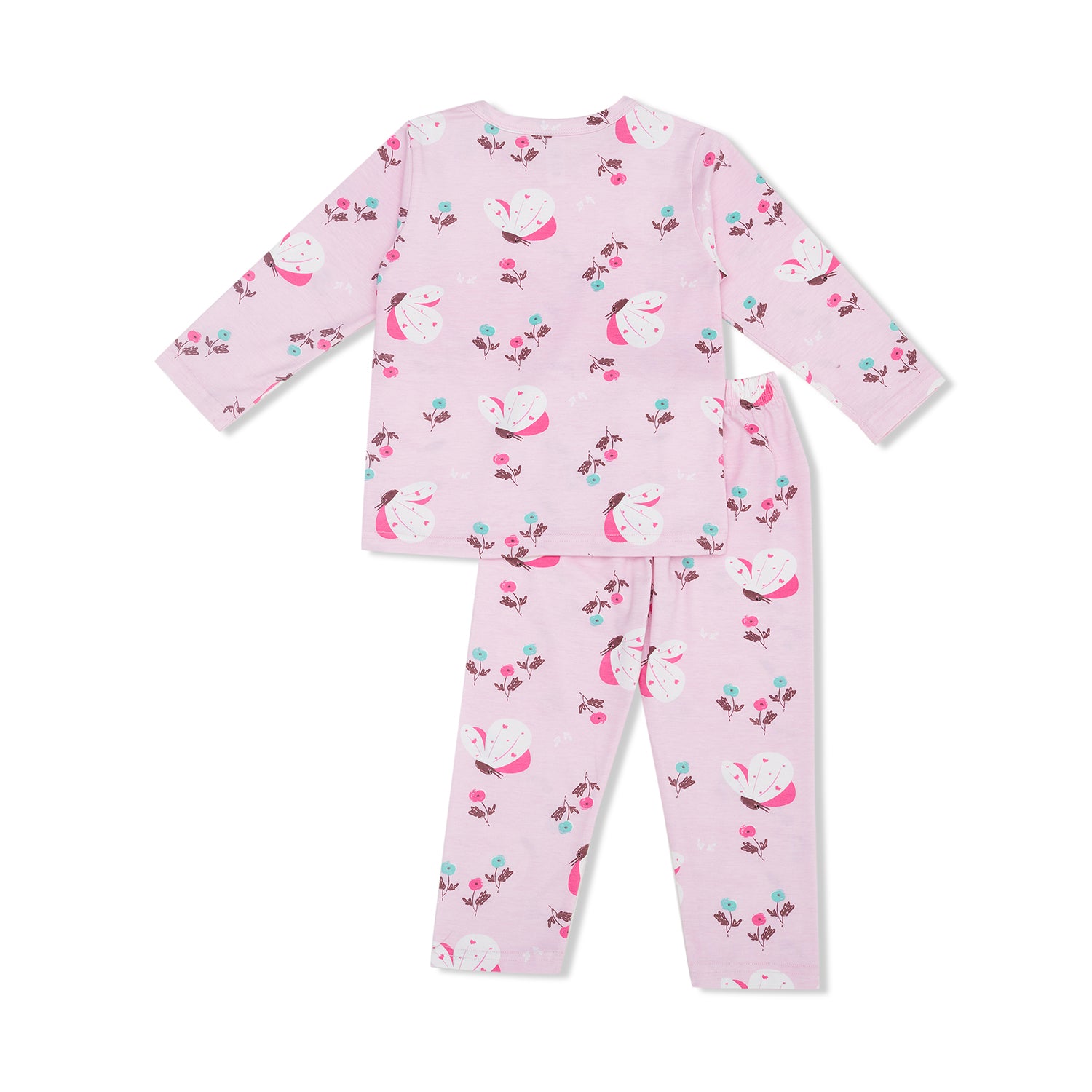 Cocohanee - Butterflies Adult Long Pajamas - Piyama Tidur Dewasa
