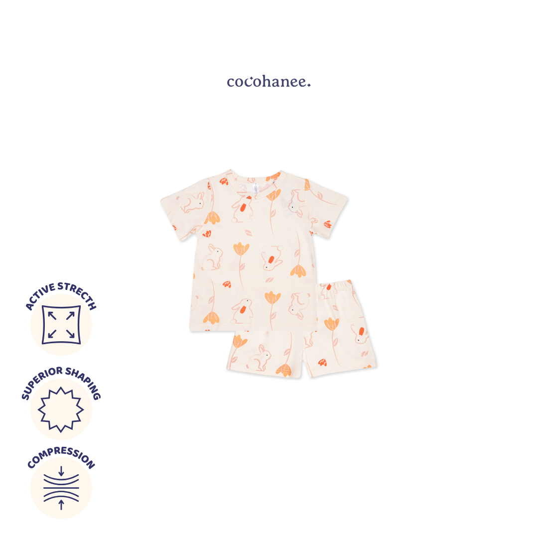 Bunny Petals - Short Pajamas - Piyama Tidur Anak