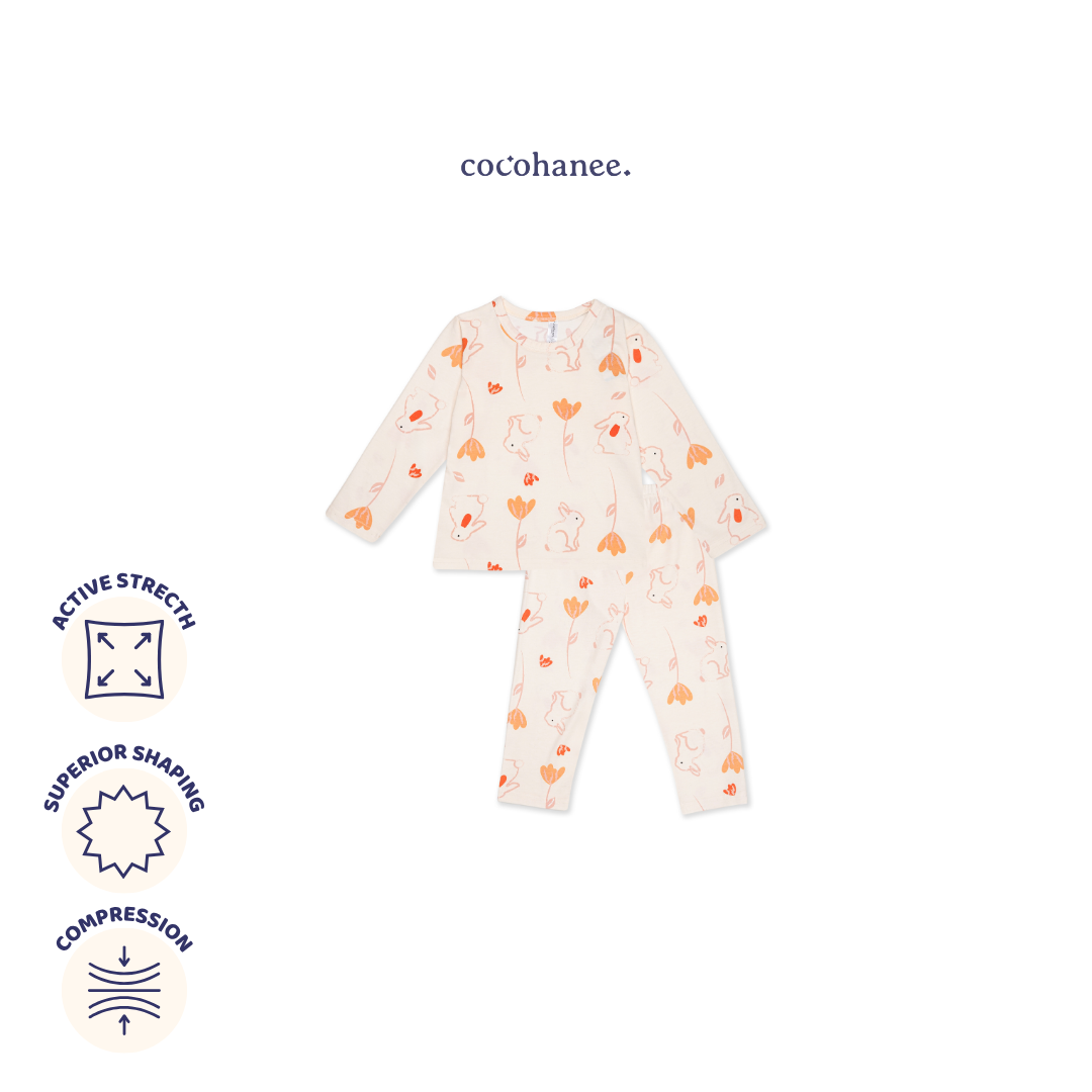 Bunny Petals - Long Pajamas - Piyama Tidur Anak