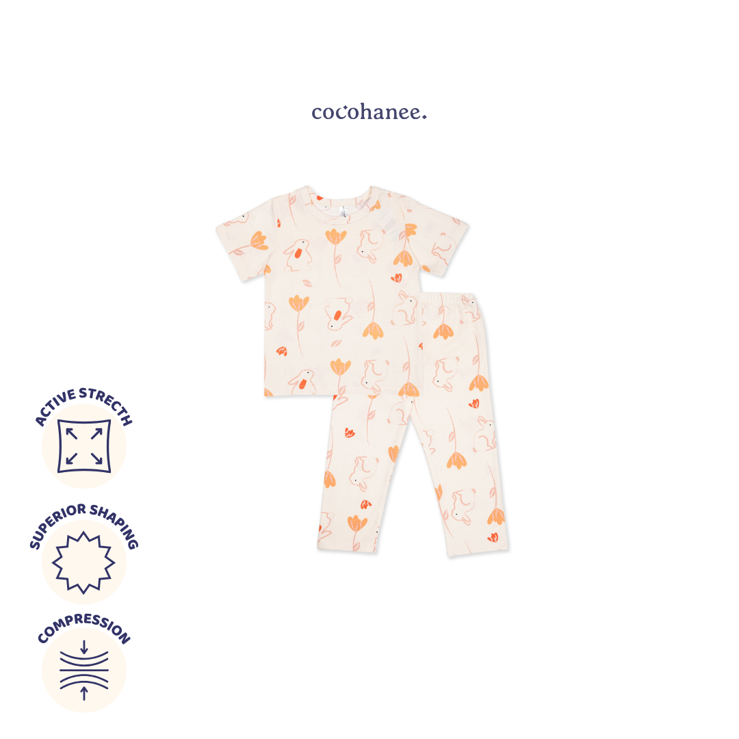 Bunny Petals - Cozy Pajamas - Piyama Tidur Anak