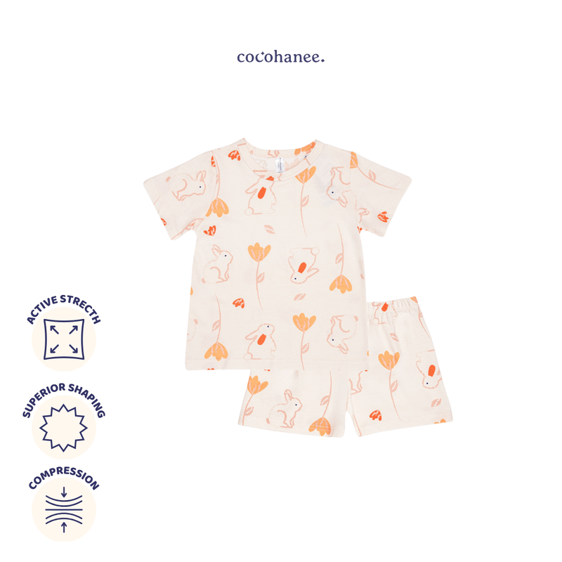 Bunny Petals - Lune Short - Piyama Tidur Dewasa