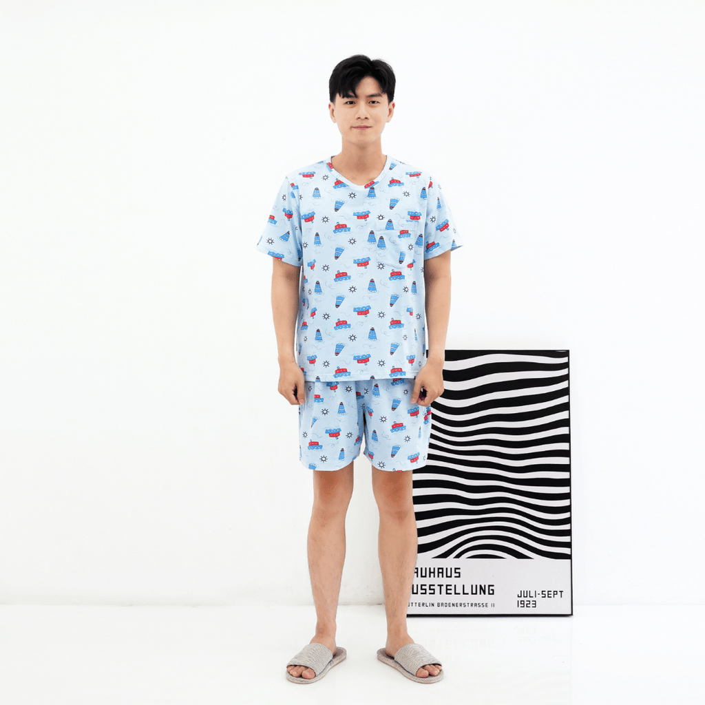 Sailing Day - Lune Short - Piyama Tidur Dewasa