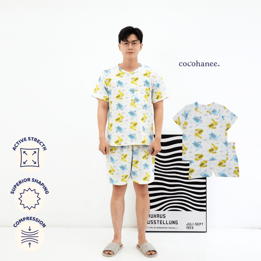 Croco - Lune Short - Piyama Tidur Dewasa