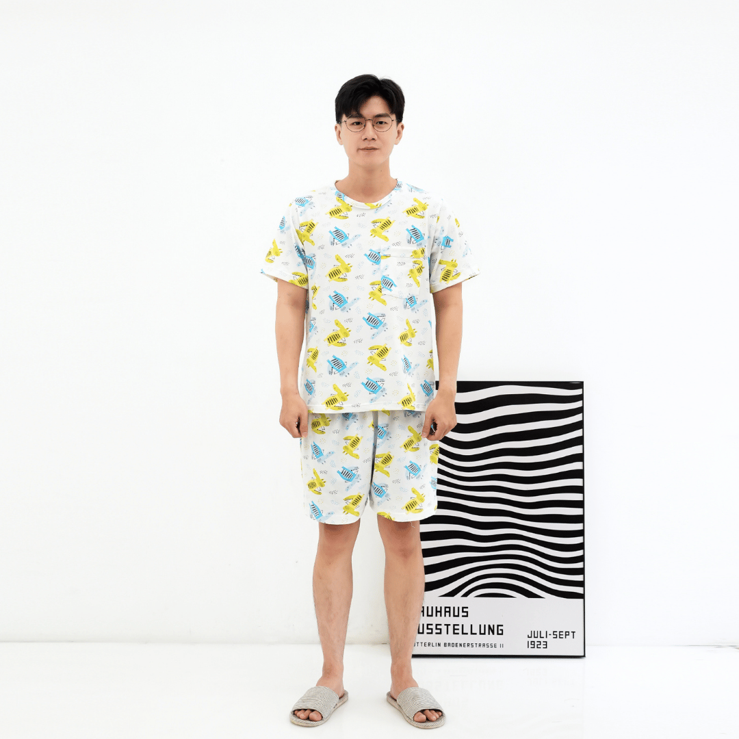 Croco - Lune Short - Piyama Tidur Dewasa