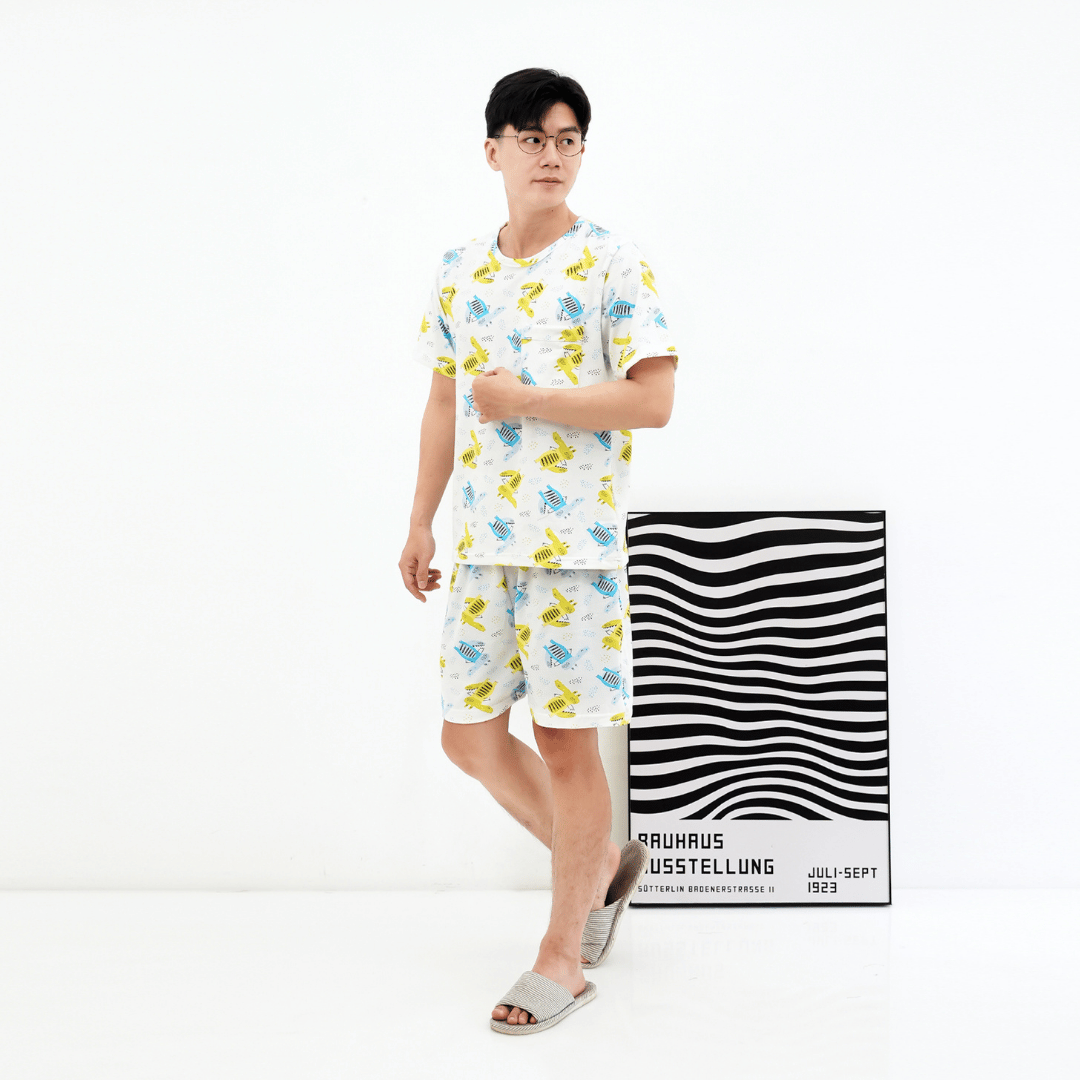 Croco - Lune Short - Piyama Tidur Dewasa