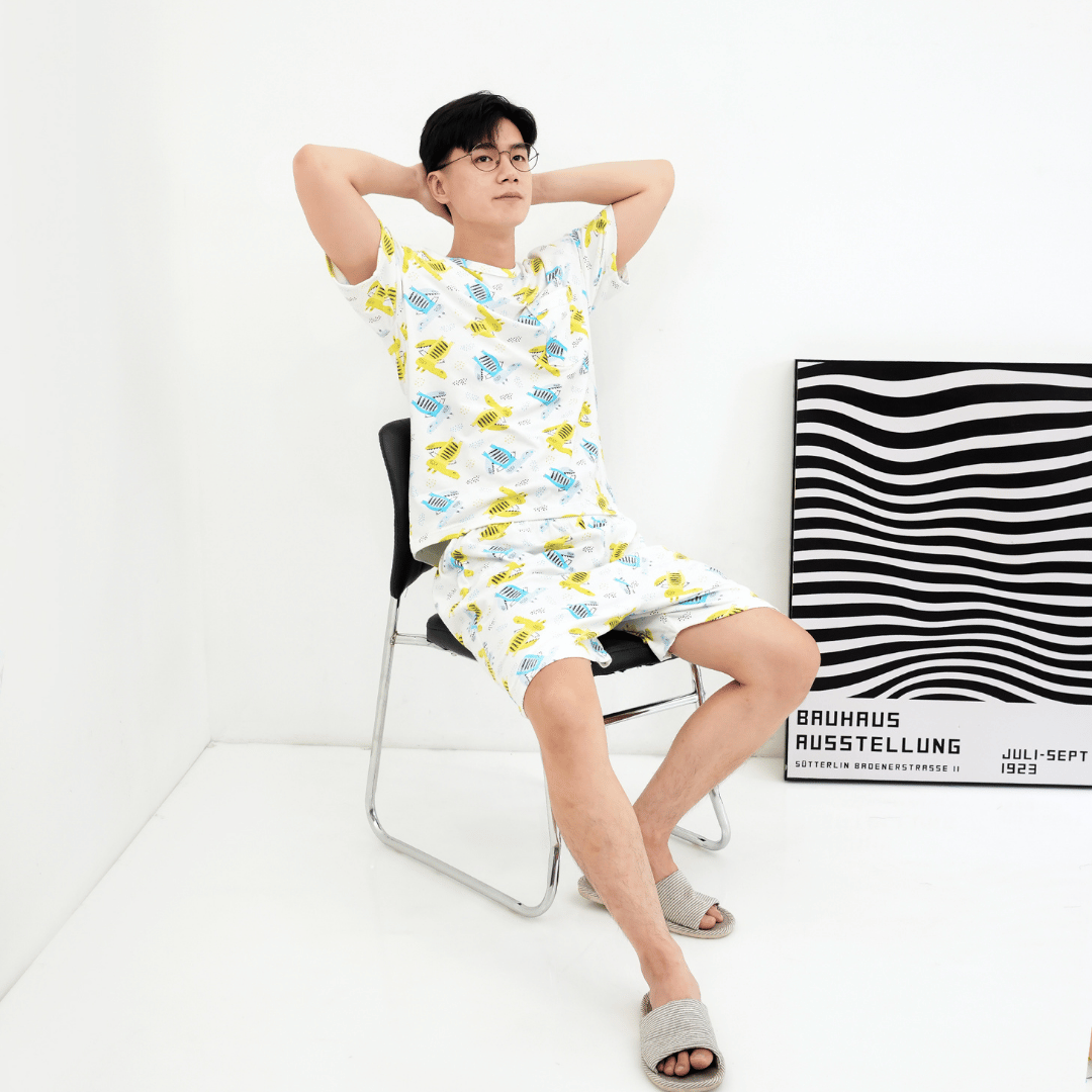 Croco - Lune Short - Piyama Tidur Dewasa