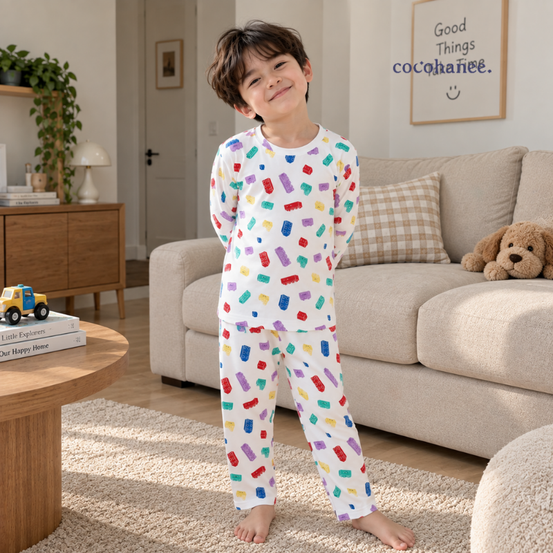 Cocohanee Wonderverse - Long Pajamas Block Buddies