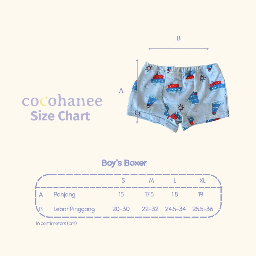 Animal Doodle - Boxer Set - Celana Dalam Anak Laki-Laki