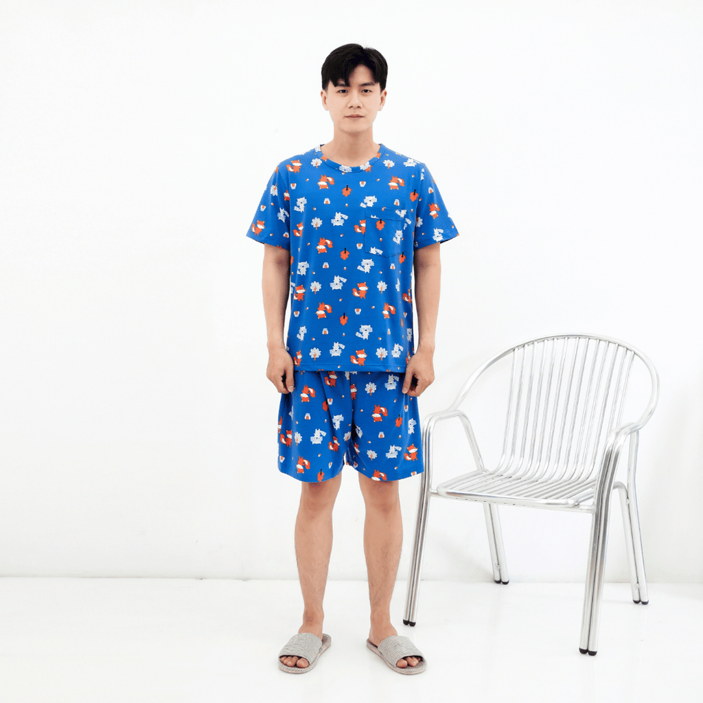 Fox & Wolf - Lune Short - Piyama Tidur Dewasa