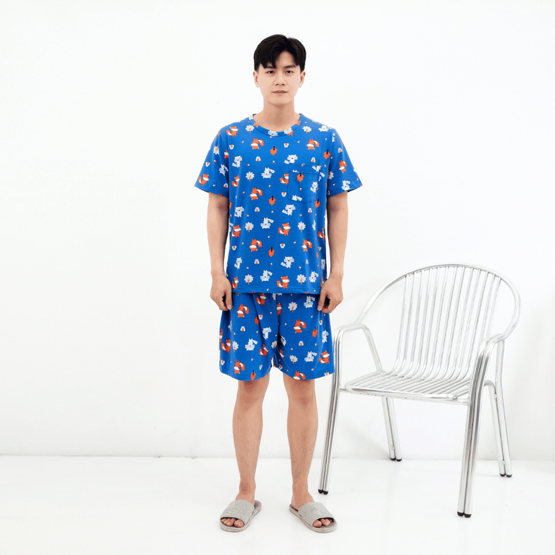 Fox & Wolf - Lune Short - Piyama Tidur Dewasa