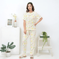 Blooming Flowers - Lune Cozy - Piyama Tidur Dewasa