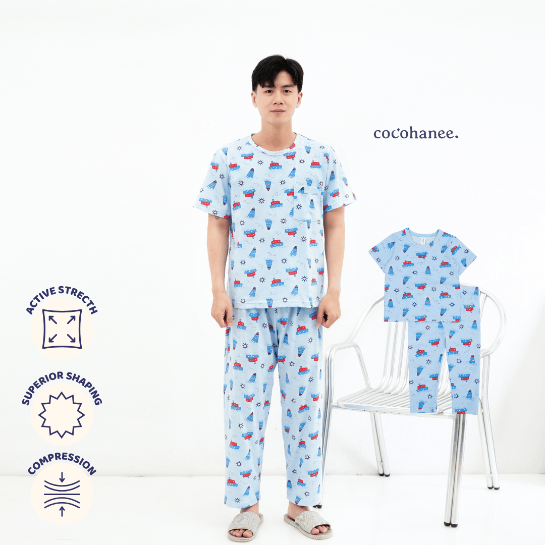 Sailing Day - Lune Cozy - Piyama Tidur Dewasa