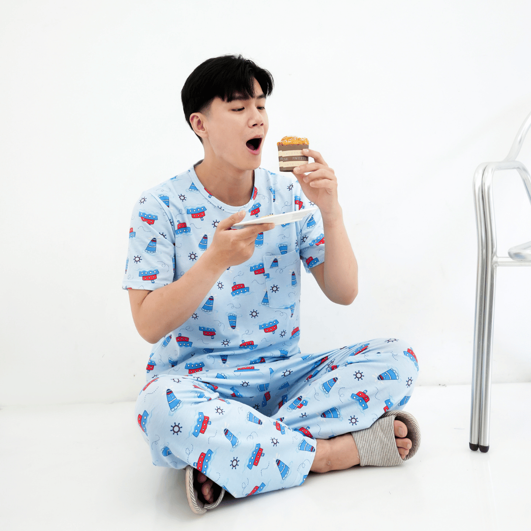 Sailing Day - Lune Cozy - Piyama Tidur Dewasa