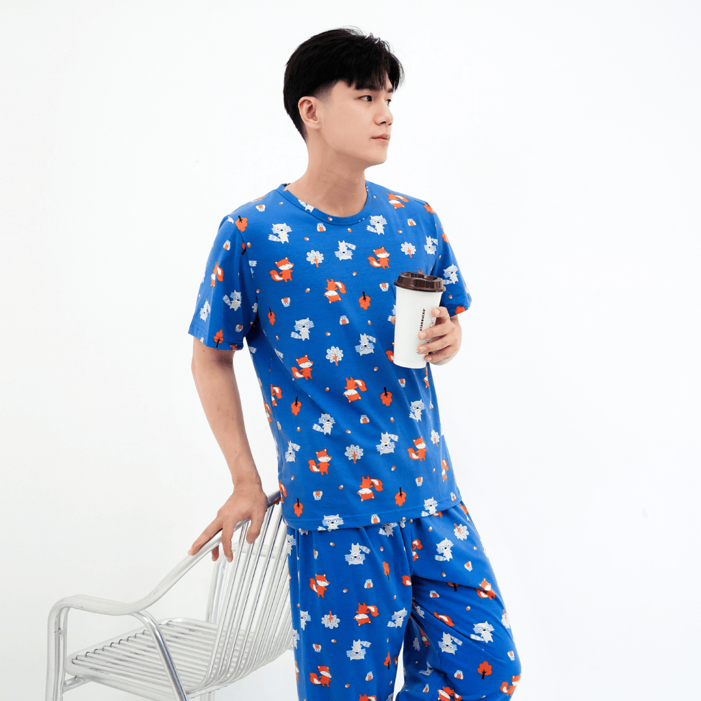Fox & Wolf - Lune Cozy - Piyama Tidur Dewasa
