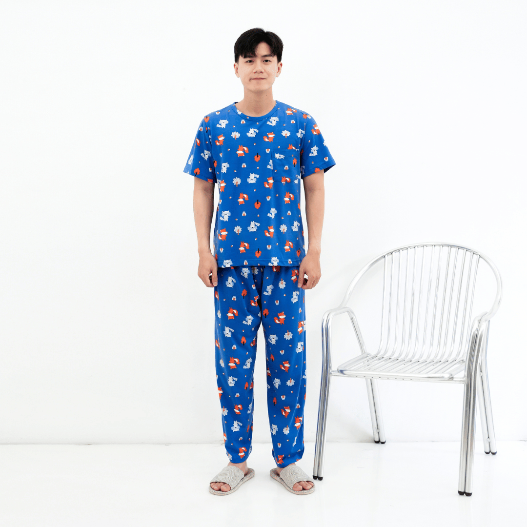 Fox & Wolf - Lune Cozy - Piyama Tidur Dewasa