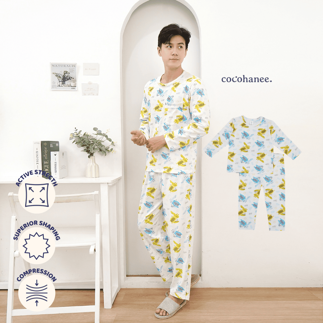 Croco - Lune Long - Piyama Tidur Dewasa