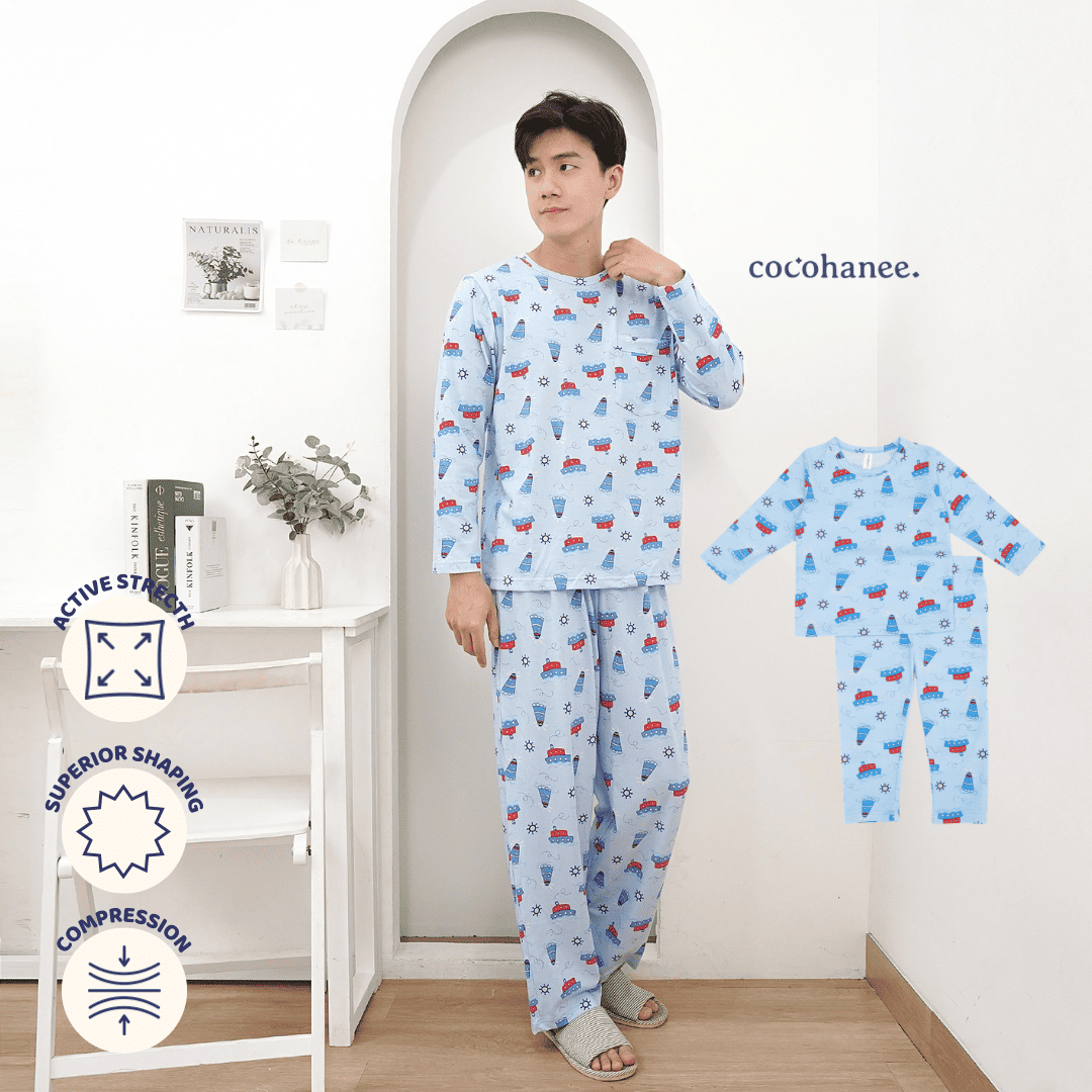 Sailing Day - Lune Long - Piyama Tidur Dewasa