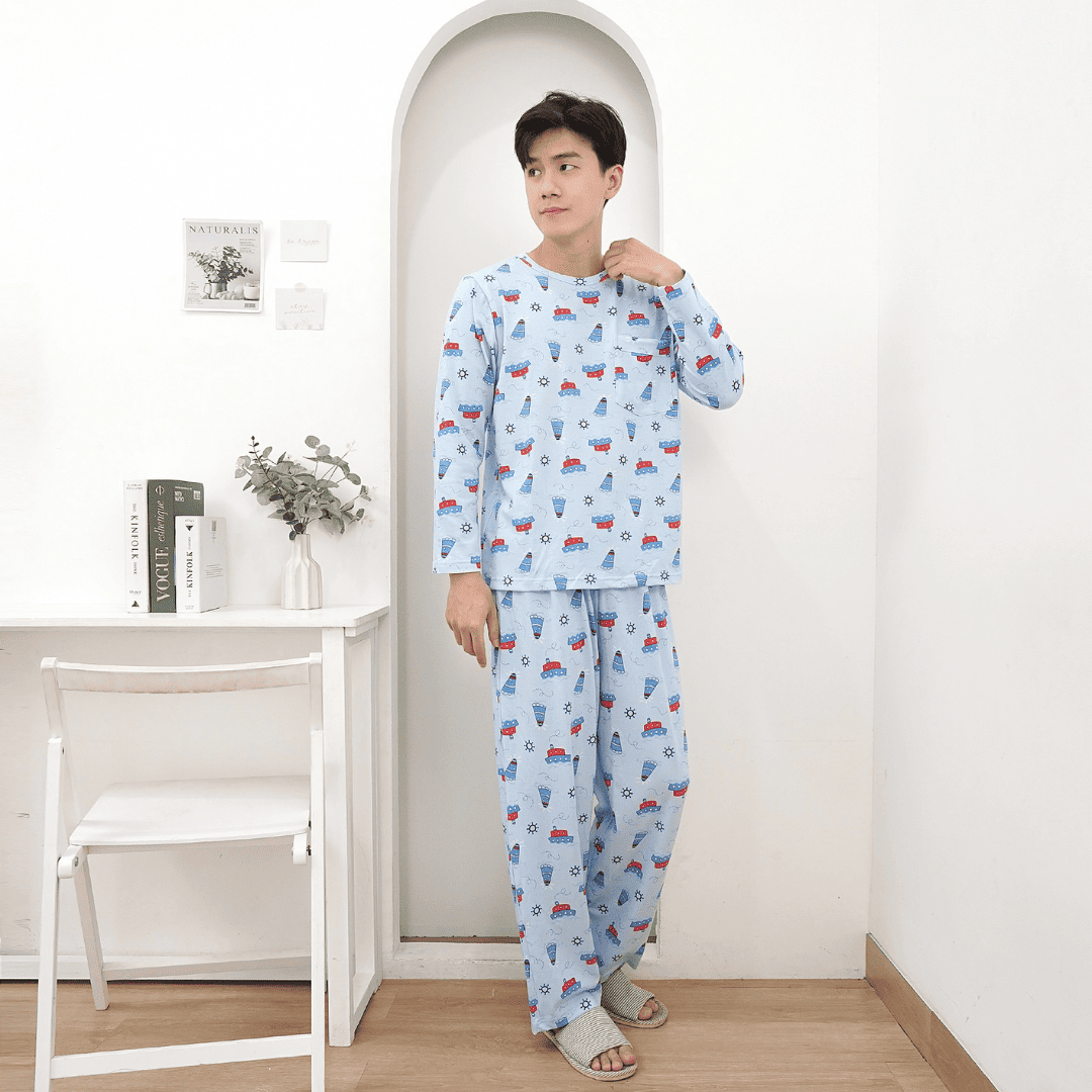 Sailing Day - Lune Long - Piyama Tidur Dewasa