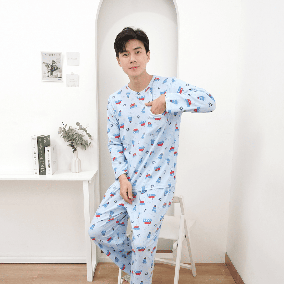Sailing Day - Lune Long - Piyama Tidur Dewasa