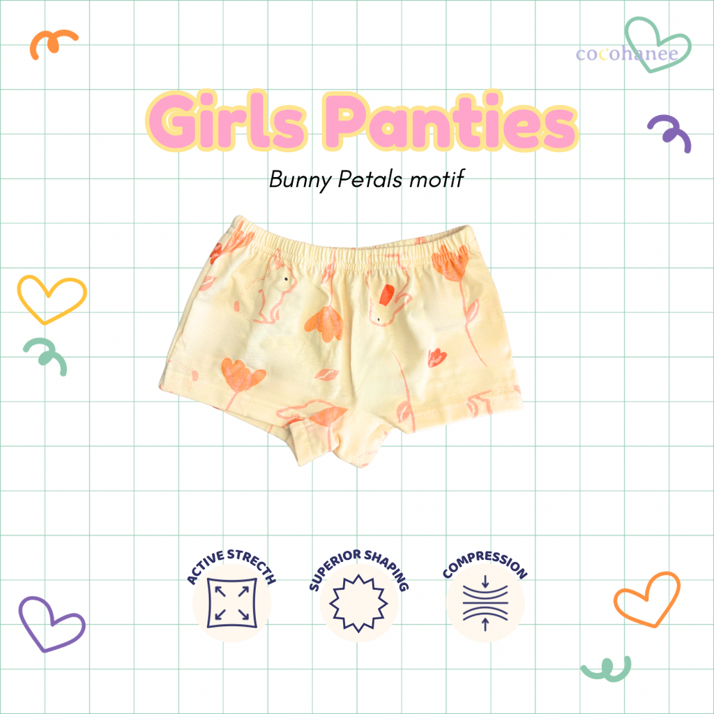 Cocohanee - Bloomcore - Panties (2 in 1) - Celana Dalam Anak Perempuan
