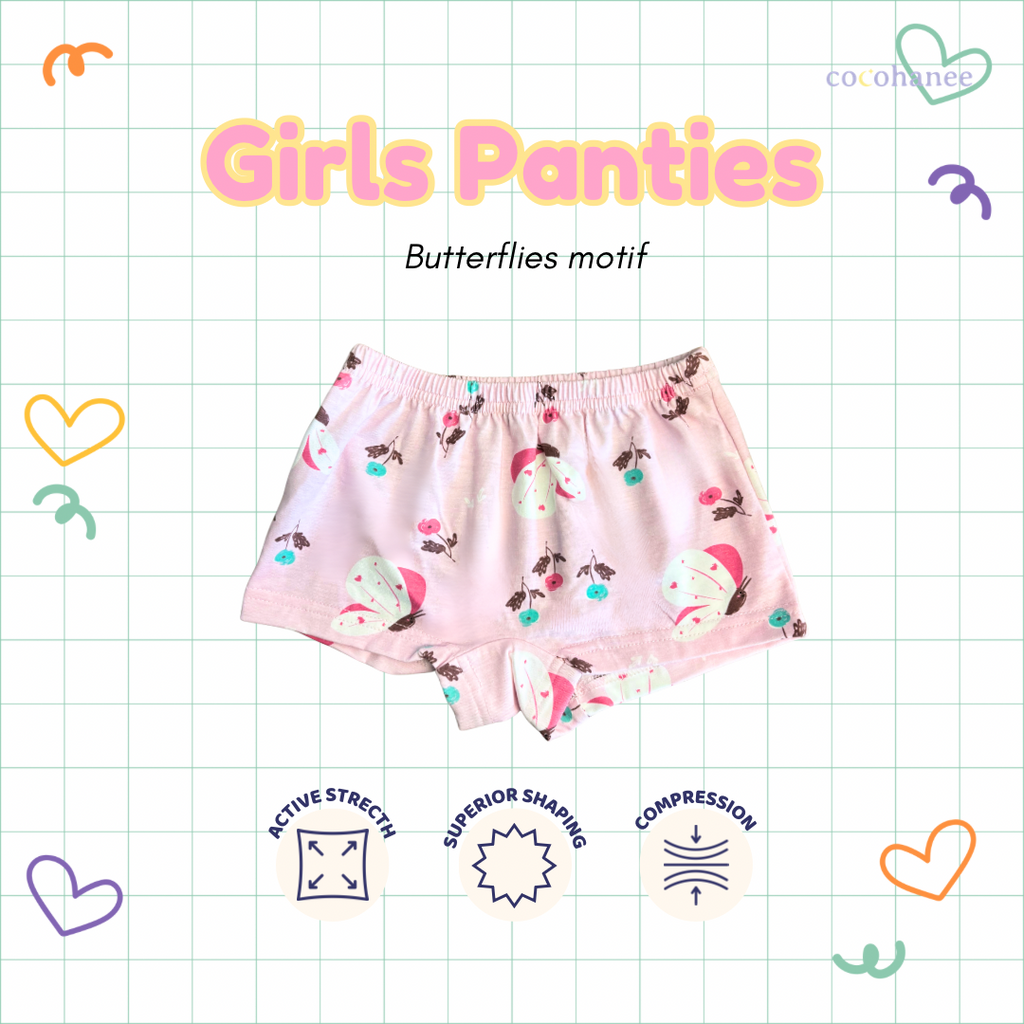 Cocohanee - Bloomcore - Panties (2 in 1) - Celana Dalam Anak Perempuan