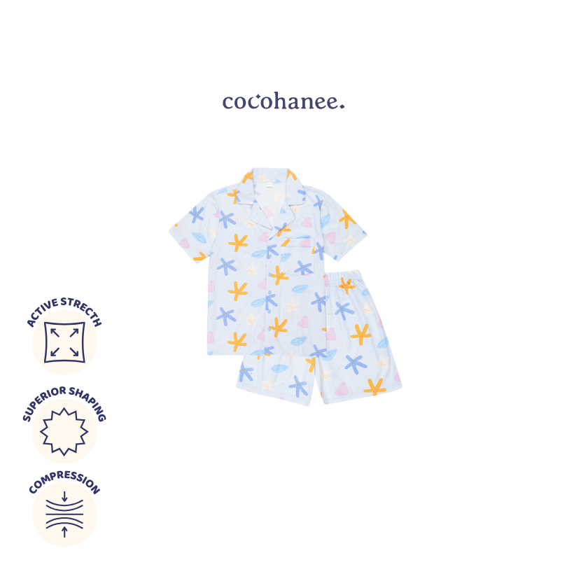 Starfish - Lune Button Short - Piyama Tidur Dewasa