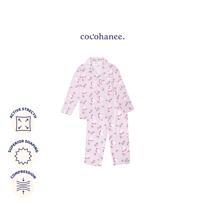 Butterflies - Lune Button Long - Piyama Tidur Dewasa