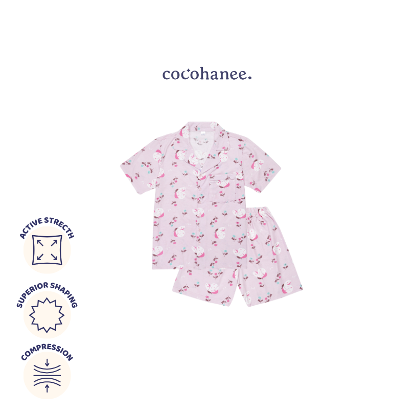 Butterflies - Lune Button Short - Piyama Tidur Dewasa