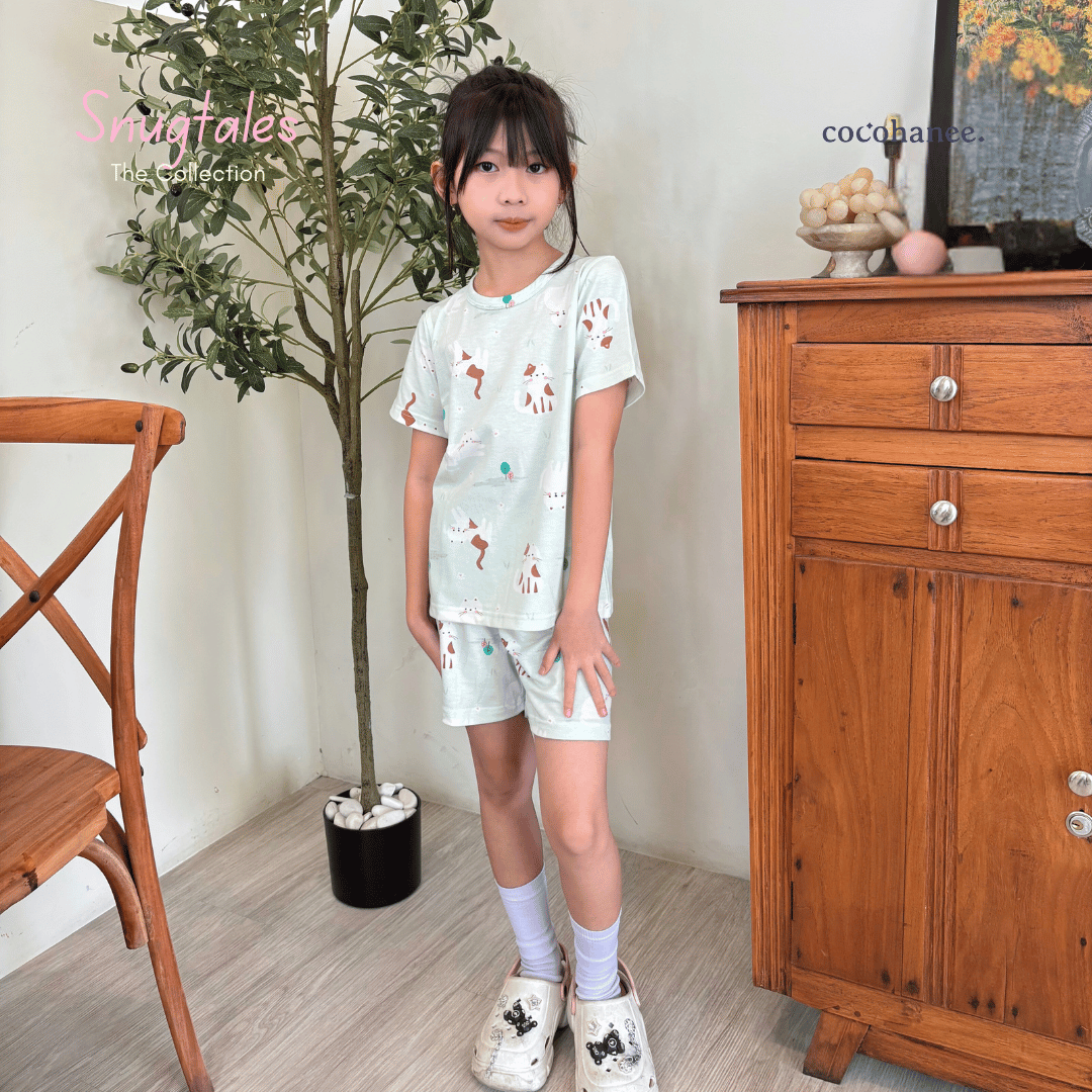 Cocohanee - Cat’s Playground - Short Pajamas - Piyama Tidur Anak