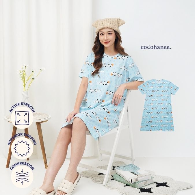 Animal Train - Snuggle Tee - Piyama Tidur Dewasa