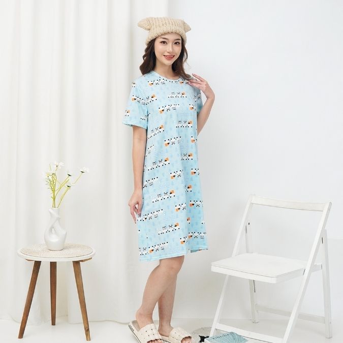 Animal Train - Snuggle Tee - Piyama Tidur Dewasa