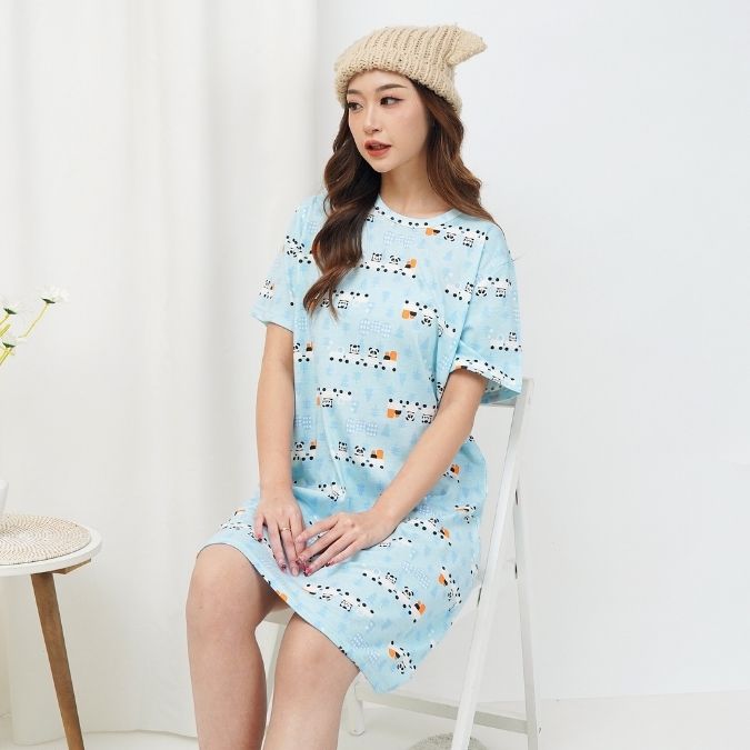 Animal Train - Snuggle Tee - Piyama Tidur Dewasa