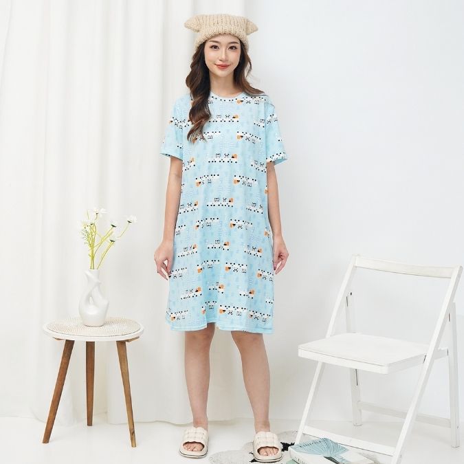 Animal Train - Snuggle Tee - Piyama Tidur Dewasa