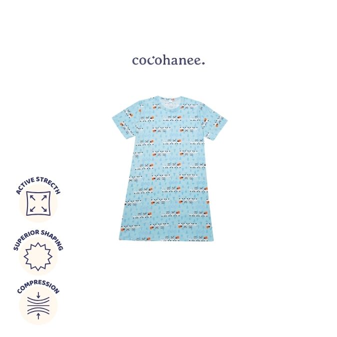 Animal Train - Snuggle Tee - Piyama Tidur Dewasa