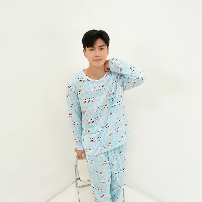 Animal Train - Lune Long - Piyama Tidur Dewasa