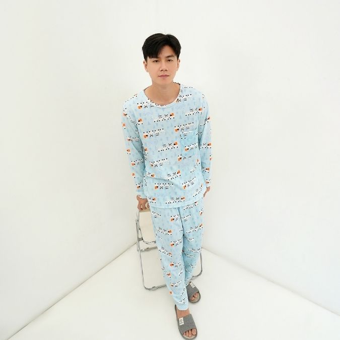 Animal Train - Lune Long - Piyama Tidur Dewasa