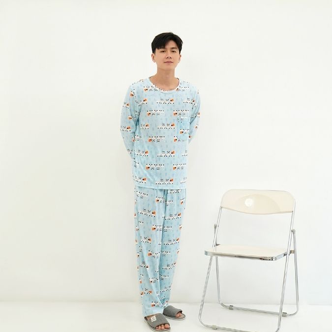 Animal Train - Lune Long - Piyama Tidur Dewasa