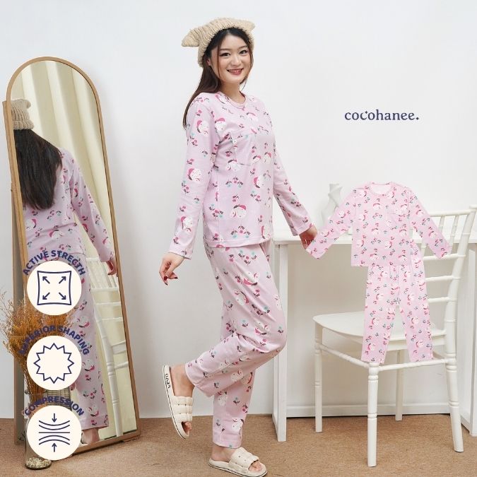 Butterflies - Lune Long - Piyama Tidur Dewasa