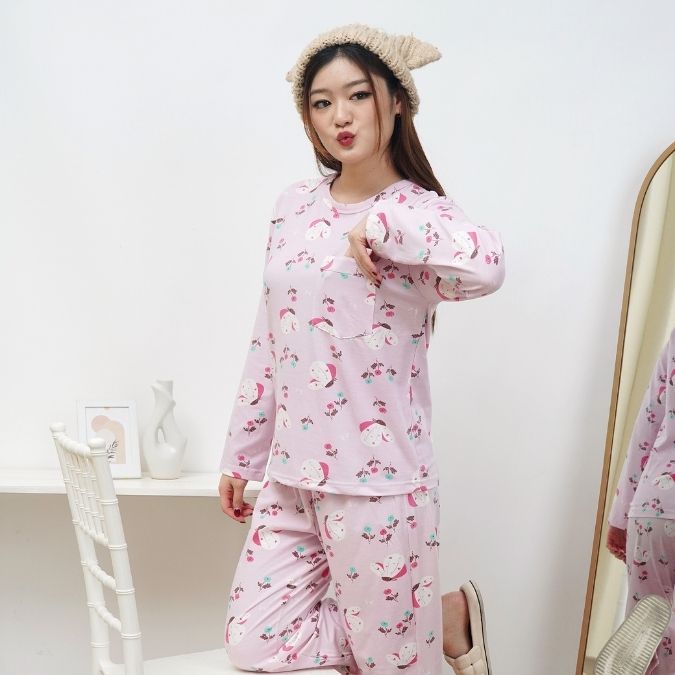 Butterflies - Lune Long - Piyama Tidur Dewasa