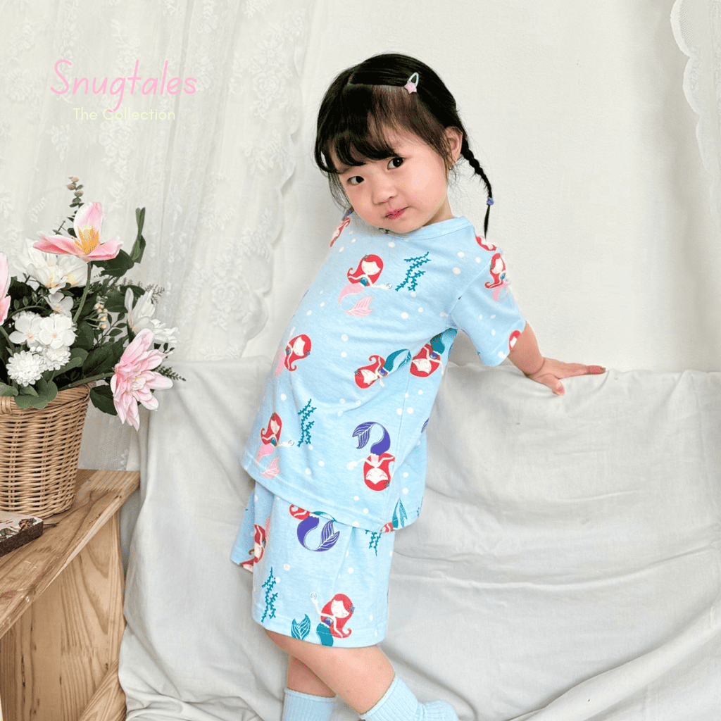 Cocohanee - Mermaid World - Short Pajamas - Piyama Tidur Anak